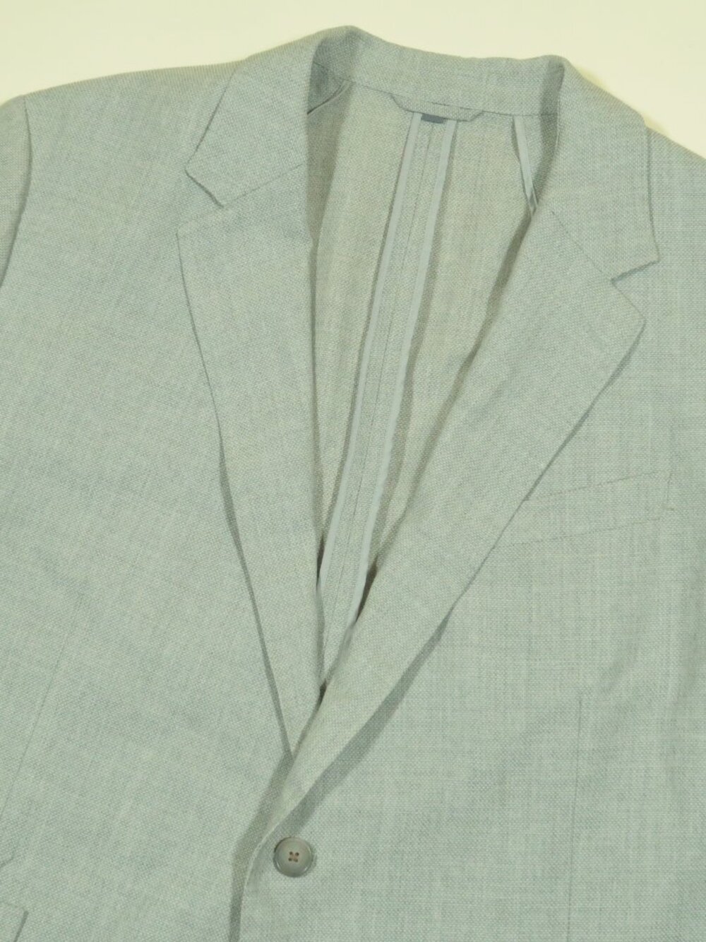 Bonobos Unstructured Wool Blazer Mens 52R Gray Vitale Barberis Canonico Hopsack
